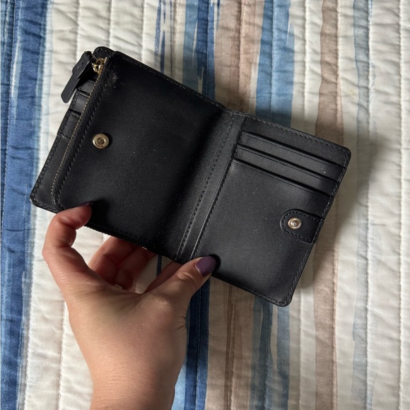 Kate Spade Black Leather Wallet - Picture 3 of 4